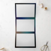 羽ばたき夜蝶 三つ折りカード (内部)