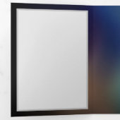 羽ばたき夜蝶 三つ折りカード (内部最初)