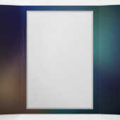 羽ばたき夜蝶 三つ折りカード (内部中)