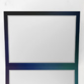 羽ばたき夜蝶 三つ折りクリスマスカード (内部最初)