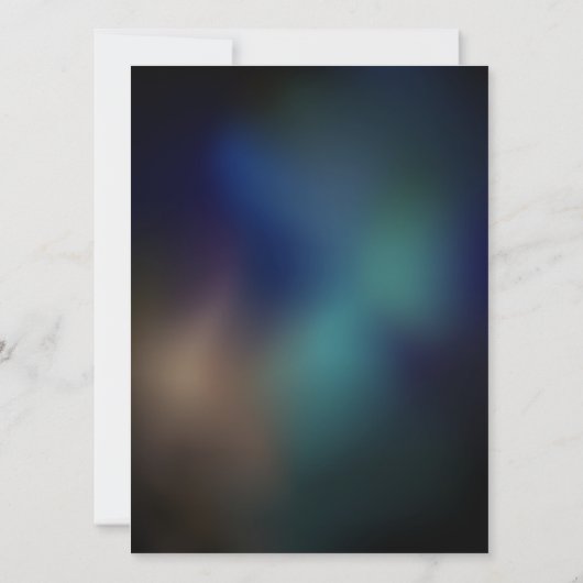 羽ばたき夜蝶 招待状 (裏面)