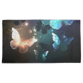 羽ばたき夜蝶 枕カバー (正面右)