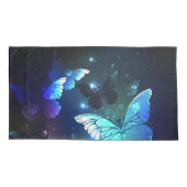 羽ばたき夜蝶 枕カバー (裏面)