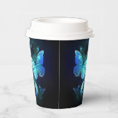 羽ばたき夜蝶 紙コップ (右)