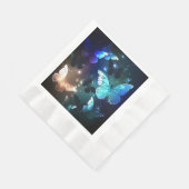 羽ばたき夜蝶 縁ありランチョンナプキン (角)