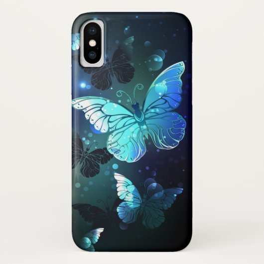 羽ばたき夜蝶 Case-Mate iPhoneケース (裏面)