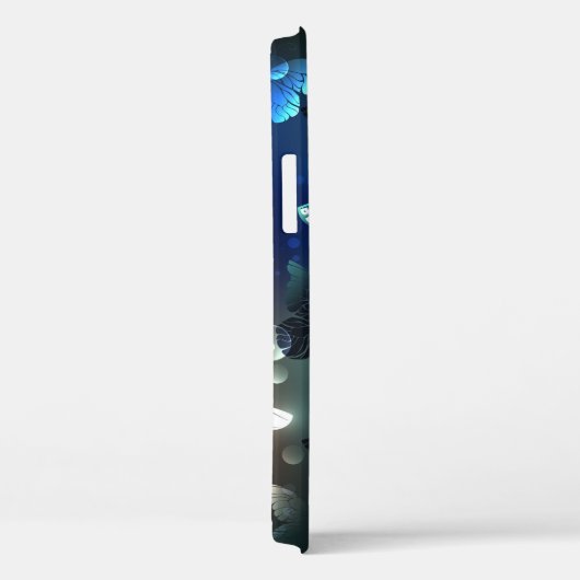 羽ばたき夜蝶 Case-Mate iPhoneケース (裏面 / 右)