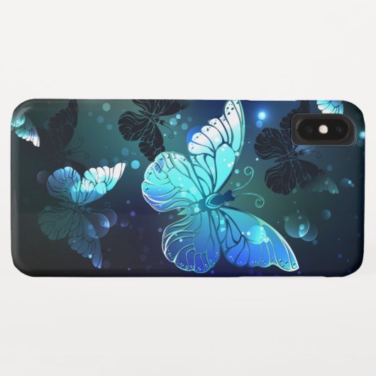 羽ばたき夜蝶 Case-Mate iPhoneケース (裏面(横))