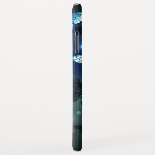 羽ばたき夜蝶 Case-Mate iPhoneケース (裏面/右)