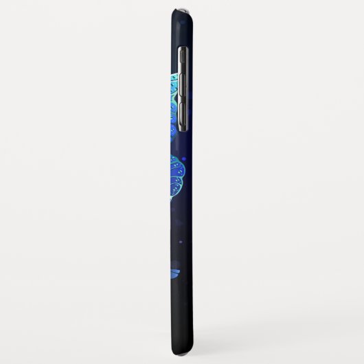 羽ばたき夜蝶 Case-Mate iPhoneケース (裏面/左)