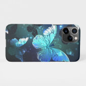 羽ばたき夜蝶 iPhoneケース (裏面横)