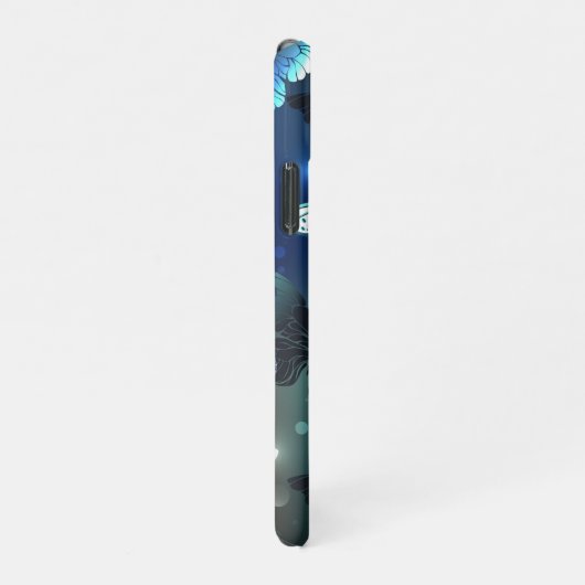 羽ばたき夜蝶 iPhoneケース (右側)