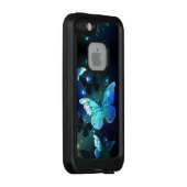 羽ばたき夜蝶 LifeProof iPhoneケース (裏面/右)