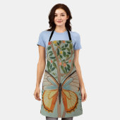 羽ばたき強パーソナライズされた力 エプロン (着用した状態)