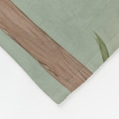 羽ばたき強パーソナライズされた力 フリースブランケット (角)