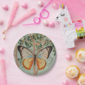 羽ばたき強パーソナライズされた力 ペーパープレート (パーティー)