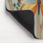 羽ばたき強パーソナライズされた力 マウスパッド (コーナー)