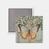 羽ばたき強パーソナライズされた力 マグネット (正面/裏面)