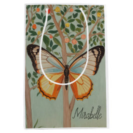 羽ばたき強パーソナライズされた力 ミディアムペーパーバッグ