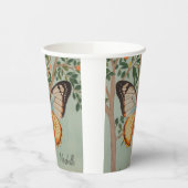 羽ばたき強パーソナライズされた力 紙コップ (左)