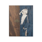 羽ばたき白鳥 ノートパッド (回転)