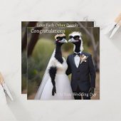 「羽ばたき誓い：Emuの親善の婚姻同盟」 カード (正面/裏面インサイチュ)