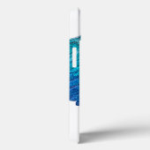 羽ばたき青と黄色のマカオ Case-Mate iPhoneケース (裏面 / 右)