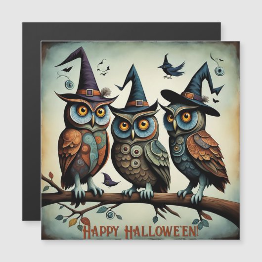 羽ばたき鳥の磁気カード (正面/裏面)