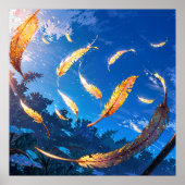 羽ばたき – 劇的なイラストレーションスタイル ポスター (正面)