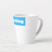 羽ばたく カフェラテマグ (右アングル)