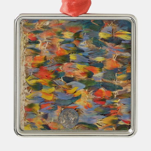 羽をつけられた岬 メタルオーナメント (正面)