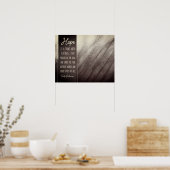 羽を付けて物事を望む ポスター (キッチン)