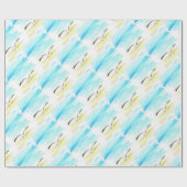 羽を伸ばすペリカン ラッピングペーパー (フラット)