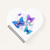 羽を広げて蝶を飛ばせ ノートブック (正面)