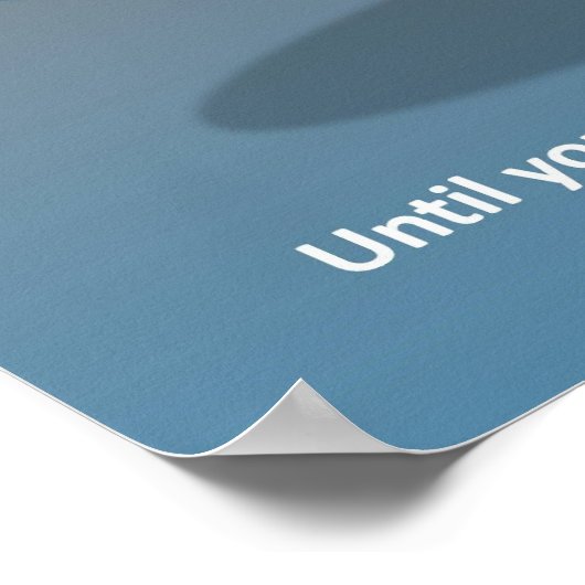 羽を広げる ポスター (角)