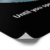 羽を広げる ポスター (角)