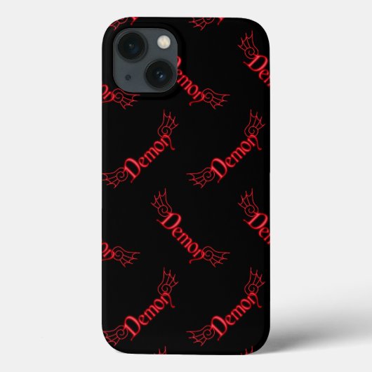 羽を持つフォールンデーモン Case-Mate iPhoneケース (裏面)