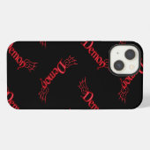 羽を持つ堕天使 iPhoneケース (裏面横)