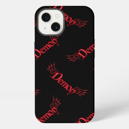 羽を持つ堕天使 iPhoneケース (裏面)