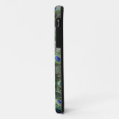 羽を持つ孔雀のポートレート Case-Mate iPhoneケース (裏面/左)