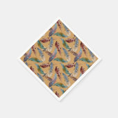 羽を落とす スタンダードカクテルナプキン (角)