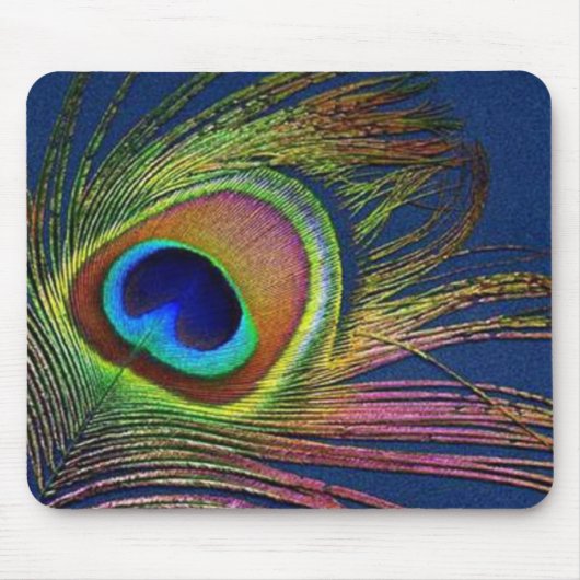 羽を見て下さい マウスパッド (正面)