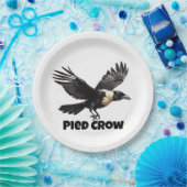 羽を開けた空きカラス ペーパープレート (パーティー)
