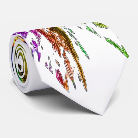 「羽を飛ばす」 ネクタイ (ロール)