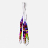 「羽を飛ばす」 ネクタイ (裏面)