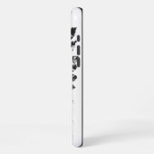 羽を飾ったインディアンの猛将兵 iPhoneケース (左側面)
