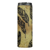 羽アステカグリッターオン羊皮紙 タンブラー (裏面)