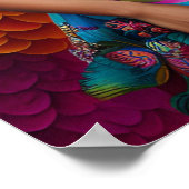 羽エレガント付き姫 ポスター (角)