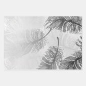 羽エレガント形 ラッピングペーパーシート (正面2)