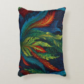 羽カラフル形 アクセントクッション (正面(垂直))